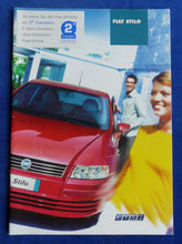 Lade das Bild in den Galerie-Viewer, Fiat Stilo 3-Türer 5-Türer MJ 2002 - Prospekt Brochure 08.2001
