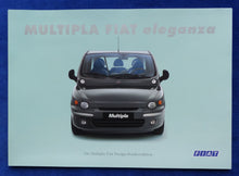 Lade das Bild in den Galerie-Viewer, Fiat Multipla eleganza Sondermodell MJ 2001 - Prospekt Brochure 08.2000
