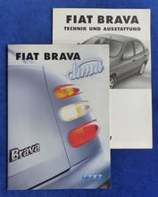 Lade das Bild in den Galerie-Viewer, Fiat Brava Clima Sondermodell MJ 2001 - Prospekt Brochure + Daten 03.2001
