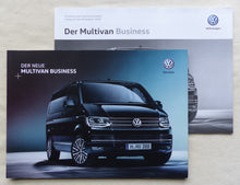 Lade das Bild in den Galerie-Viewer, VW Bus T6 Multivan Business MJ 2018 - Prospekt Brochure + Preisliste 06.2017
