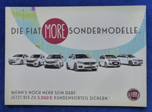 Lade das Bild in den Galerie-Viewer, Fiat More Sondermodelle Tipo Panda Punto Doblo MJ 2018 - Prospekt Brochure 2017

