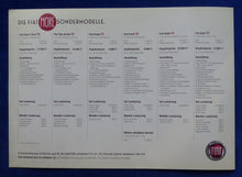 Lade das Bild in den Galerie-Viewer, Fiat More Sondermodelle Tipo Panda Punto Doblo MJ 2018 - Prospekt Brochure 2017
