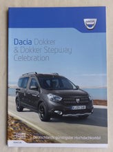 Lade das Bild in den Galerie-Viewer, Dacia Dokker Stepway Celebration MJ 2018 - Prospekt Brochure 04.2017
