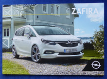 Lade das Bild in den Galerie-Viewer, Opel Zafira MJ 2018 - Prospekt Brochure 06.2017
