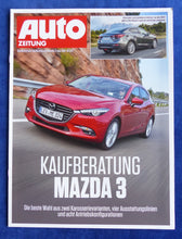 Lade das Bild in den Galerie-Viewer, Mazda 3 - Kaufberatung 4-Türer 5-Türer - Sonderdruck Auto Zeitung 4/2017

