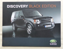 Lade das Bild in den Galerie-Viewer, Land Rover Discovery Black Edition - Limited 1 of 100 - Prospekt Brochure 2007
