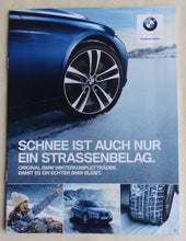 Lade das Bild in den Galerie-Viewer, BMW Winterkompletträder 1er 2er 3er 5er 7er X1 X3 MIni - Prospekt Brochure 2018
