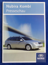 Lade das Bild in den Galerie-Viewer, Daewoo Nubira Kombi - Pressestimmen - Prospekt Brochure 2005
