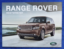Lade das Bild in den Galerie-Viewer, Range Rover Westminster - Limited Edition 1 of 300 - Prospekt Brochure 2012
