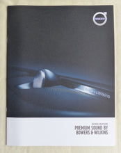 Lade das Bild in den Galerie-Viewer, Volvo XC90 - Premium Sound by Bowers &amp; Wilkins - Prospekt Brochure 2015
