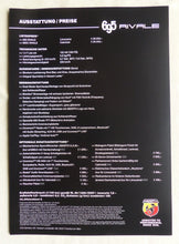 Lade das Bild in den Galerie-Viewer, Abarth 695 Rivale Limited Edition MJ 2018 - Prospekt + Preisliste 11.2017
