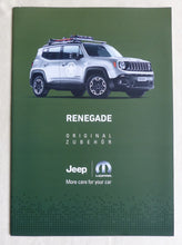 Lade das Bild in den Galerie-Viewer, Jeep Renegade - Zubehör MJ 2016 - Prospekt Brochure 11.2015
