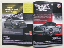 Lade das Bild in den Galerie-Viewer, Fiat Giornale 500 Mirror Abarth 124 Spider MJ 2018 - Prospekt Brochure 01.2018
