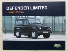 Lade das Bild in den Galerie-Viewer, Land Rover Defender Limited Edition 1 of 150 MJ 2006 - Prospekt Brochure 09.2005
