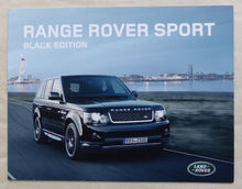 Lade das Bild in den Galerie-Viewer, Range Rover Sport Black Edition - Limited 1 of 200 - Prospekt Brochure 2012
