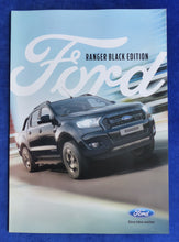 Lade das Bild in den Galerie-Viewer, Ford Ranger Black Edition Sondermodell MJ 2018 - Prospekt Brochure 06.2017
