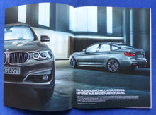Lade das Bild in den Galerie-Viewer, BMW 3er GT Gran Turismo 335i MJ 2014 - Prospekt Brochure + Preisliste 09.2013
