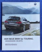Lade das Bild in den Galerie-Viewer, BMW 5er Touring 550i M 550d Typ F11 MJ 2014 - Prospekt Brochure 02.2013
