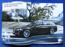 Lade das Bild in den Galerie-Viewer, BMW 5er Touring 550i M 550d Typ F11 MJ 2014 - Prospekt Brochure 02.2013
