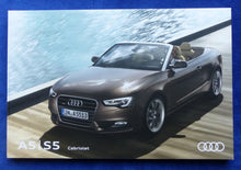 Lade das Bild in den Galerie-Viewer, Audi A5 S5 Cabrio V6 TFSI TDI quattro MJ 2017 - Prospekt Brochure 04.2016
