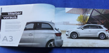 Lade das Bild in den Galerie-Viewer, Audi A3 S3 Sportback quattro MJ 2014 - Prospekt Brochure 10.2013

