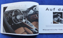 Lade das Bild in den Galerie-Viewer, Audi TT Coupe quattro MJ 2015 - Prospekt Brochure 07.2014
