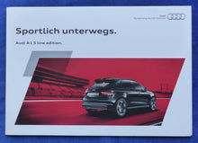 Lade das Bild in den Galerie-Viewer, Audi A1 &amp; A1 Sportback S line edition MJ 2014 - Prospekt Brochure 03.2014
