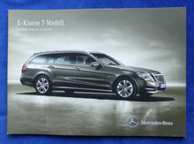 Lade das Bild in den Galerie-Viewer, Mercedes E-Klasse T-Modell AMG - Preisliste MJ 2011 - Prospekt Brochure 07.2010
