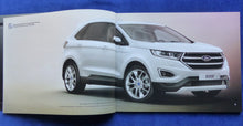 Lade das Bild in den Galerie-Viewer, Ford Edge MJ 2016 - Prospekt Brochure 12.2015
