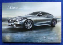 Lade das Bild in den Galerie-Viewer, Mercedes S-Klasse Coupe S 500 S63 S65 AMG MJ 2016 - Prospekt Brochure 06.2015
