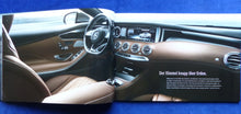 Lade das Bild in den Galerie-Viewer, Mercedes S-Klasse Coupe S 500 S63 S65 AMG MJ 2016 - Prospekt Brochure 06.2015
