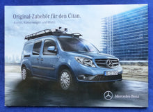 Lade das Bild in den Galerie-Viewer, Mercedes-Benz Citan Zubehör MJ 2013 - Prospekt Brochure 12.2012

