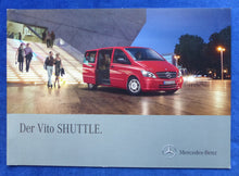 Lade das Bild in den Galerie-Viewer, Mercedes-Benz Vito Shuttle MJ 2011 - Prospekt Brochure 12.2010
