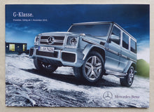 Lade das Bild in den Galerie-Viewer, Mercedes G-Klasse G 65 AMG MJ 2014 - Prospekt Brochure + Preisliste 11.2013
