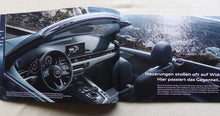 Lade das Bild in den Galerie-Viewer, Audi A5 S5 Cabrio V6 TFSI 354 PS quattro MJ 2017 - Prospekt Brochure 11.2016
