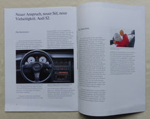 Lade das Bild in den Galerie-Viewer, Audi S2 Limousine quattro 230 PS MJ 1994 - Prospekt Brochure 07.1993
