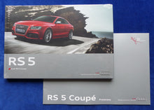 Lade das Bild in den Galerie-Viewer, Audi RS 5 Coupe quattro MJ 2011 - Hardcover Prospekt + Preisliste 08.2010

