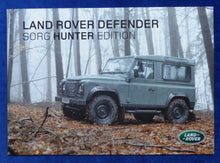 Lade das Bild in den Galerie-Viewer, Land Rover Defender Sorg Hunter Edition - Prospekt Brochure 2012
