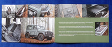 Lade das Bild in den Galerie-Viewer, Land Rover Defender Sorg Hunter Edition - Prospekt Brochure 2012
