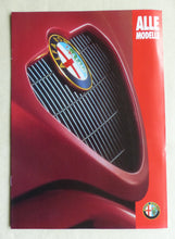 Lade das Bild in den Galerie-Viewer, Alfa Romeo Programm 1997 - 145 146 155 164 GTV - Prospekt Brochure 02.1997
