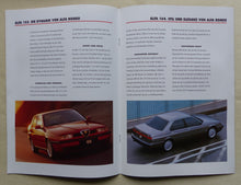 Lade das Bild in den Galerie-Viewer, Alfa Romeo Programm 1997 - 145 146 155 164 GTV - Prospekt Brochure 02.1997
