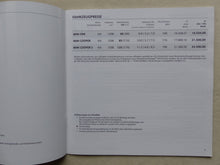 Lade das Bild in den Galerie-Viewer, Mini Cabrio Cooper S - Preisliste MJ 2008 - Prospekt Brochure 03.2008
