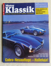 Lade das Bild in den Galerie-Viewer, Motor Klassik Magazin Heft 1/1993 - AC Cobra 289 Mercedes 500K Renault 16
