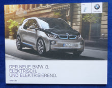Lade das Bild in den Galerie-Viewer, BMW i3 eDrive Elektroauto MJ 2014 - Preview Prospekt Brochure 02.2013
