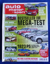 Lade das Bild in den Galerie-Viewer, Auto Motor Sport Heft 23/2012 - GB Supersportwagen Aston Martin Bentley McLaren
