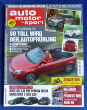 Lade das Bild in den Galerie-Viewer, Auto Motor Sport Heft 6/2011 - Porsche 911 GTS McLaren MP4 Ferrari FF Mini VW
