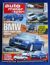 Lade das Bild in den Galerie-Viewer, Auto Motor Sport Heft 14/2008 - Ferrari 599 Lamborghini Murcielago Porsche 911
