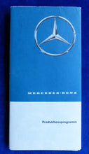 Lade das Bild in den Galerie-Viewer, Mercedes-Benz Programm 1966 PKW LKW Bus Motoren - Prospekt Brochure 09.1965
