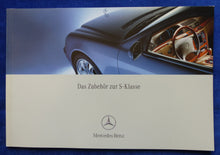 Lade das Bild in den Galerie-Viewer, Mercedes-Benz S-Klasse Zubehör AMG MJ 2001 - Prospekt Brochure 11.2000
