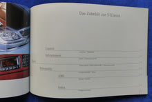 Lade das Bild in den Galerie-Viewer, Mercedes-Benz S-Klasse Zubehör AMG MJ 2001 - Prospekt Brochure 11.2000
